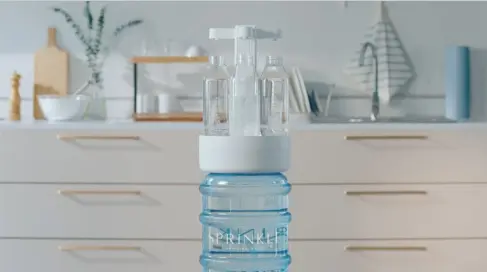SPRINKLE 4-outlet Water Dispenser VDO product launch